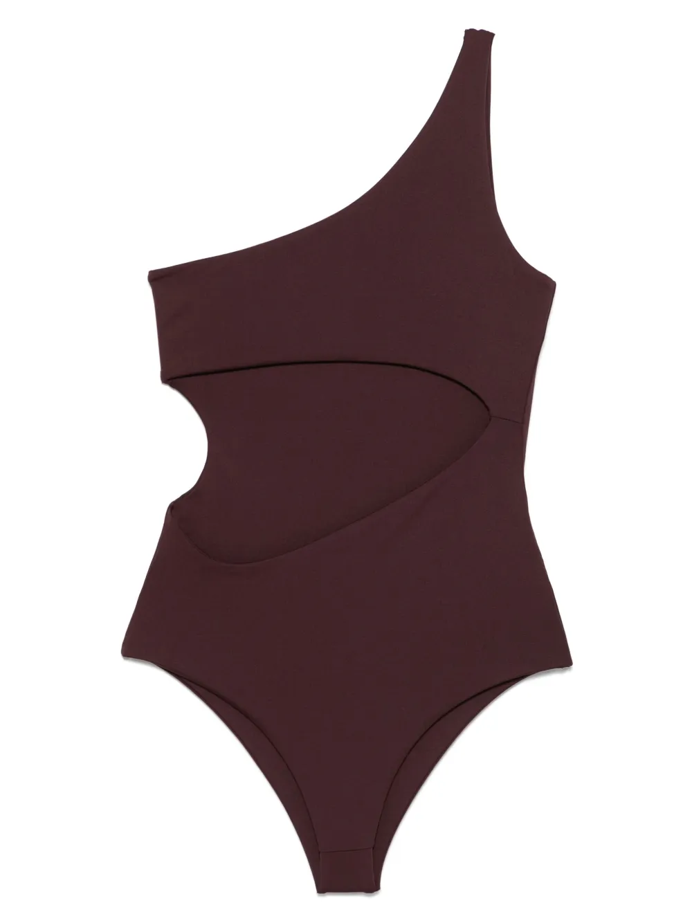 cut-out one-shoulder swimsuit