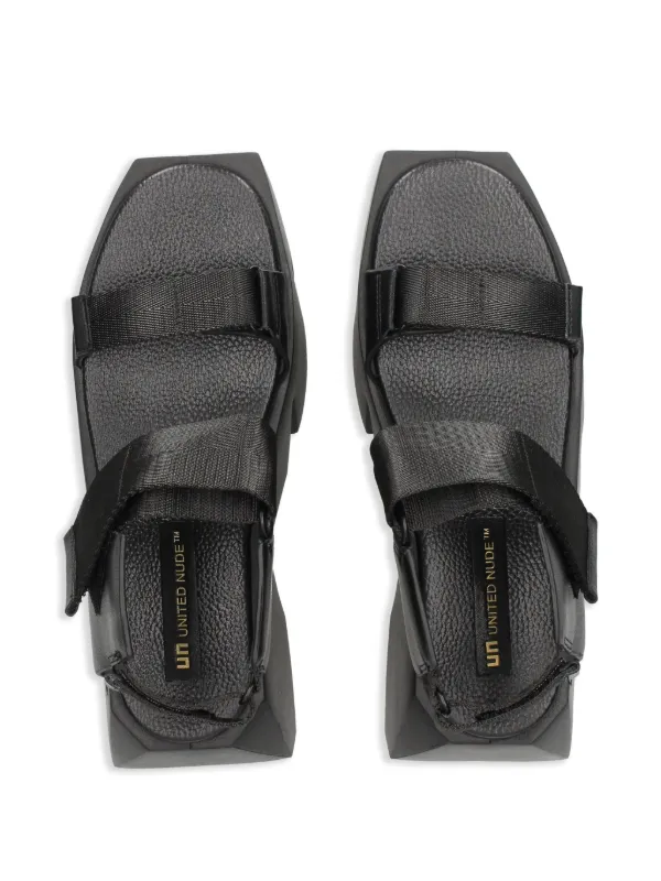 United Nude 85mm Bull Run Sandals | Black | FARFETCH