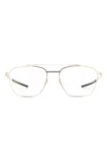 Ic! Berlin geometric-frame glasses - Gold