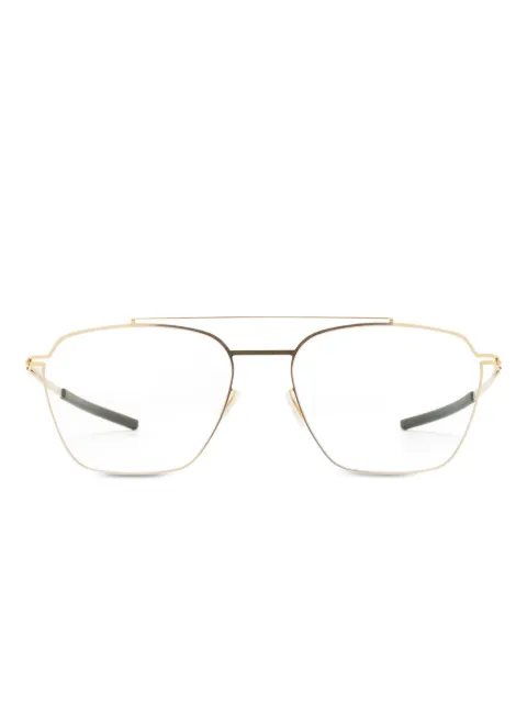 Ic! Berlin lentes con armazón geométrica