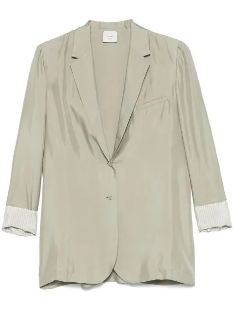 Alysi silk blazer