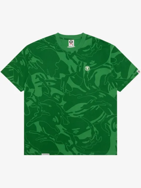 AAPE BY *A BATHING APE® camouflage-print T-shirt