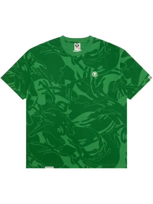 T-shirt à imprimé camouflage - AAPE BY *A BATHING APE® - Modalova