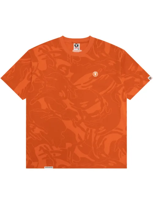 T-shirt à imprimé camouflage - AAPE BY *A BATHING APE® - Modalova