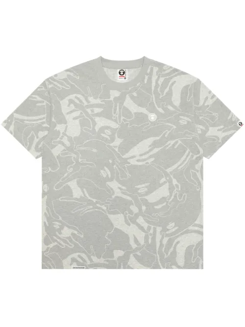 T-shirt à imprimé camouflage - AAPE BY *A BATHING APE® - Modalova