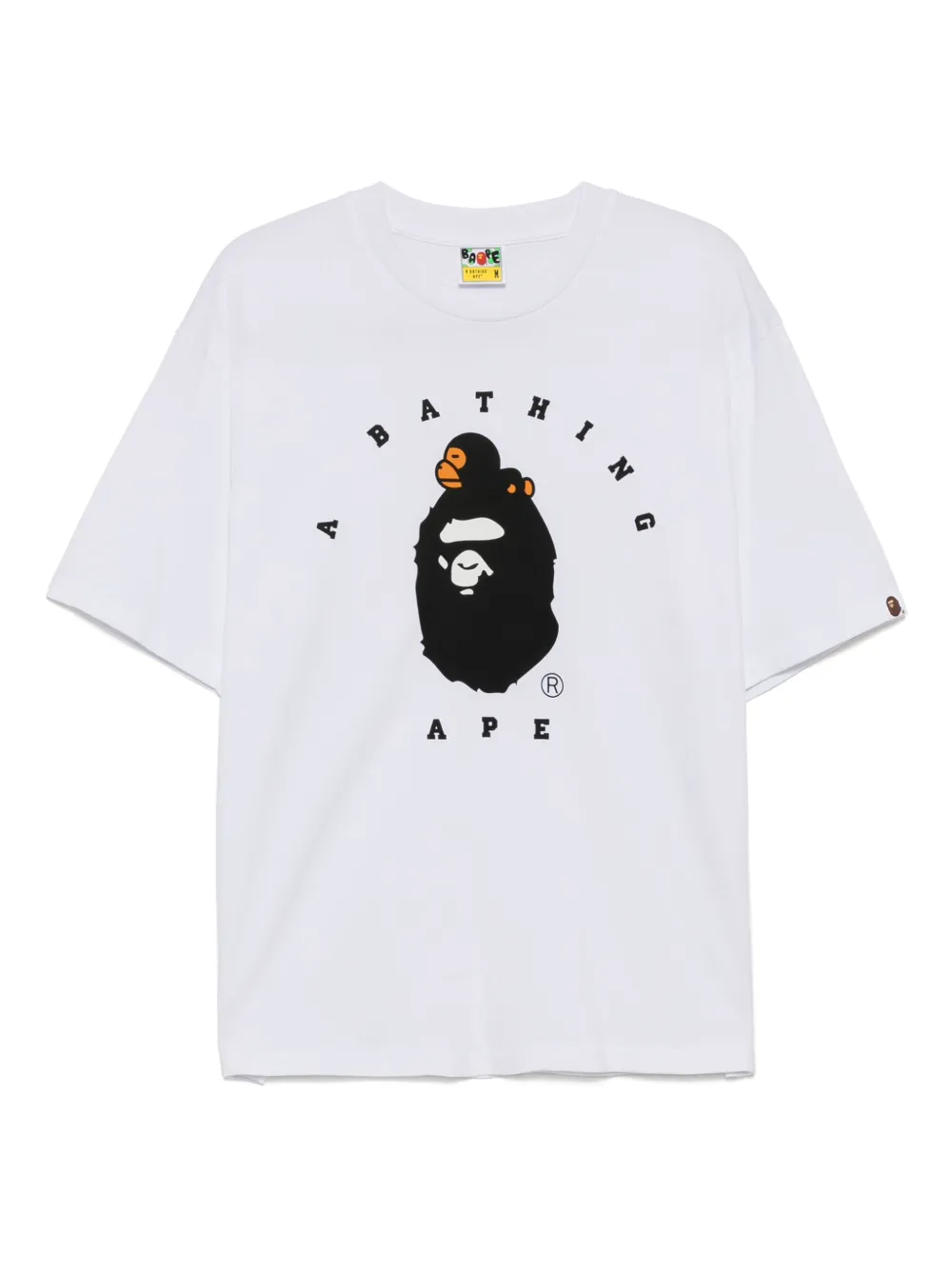 A BATHING APE® playera Milo | blanco | Image 1