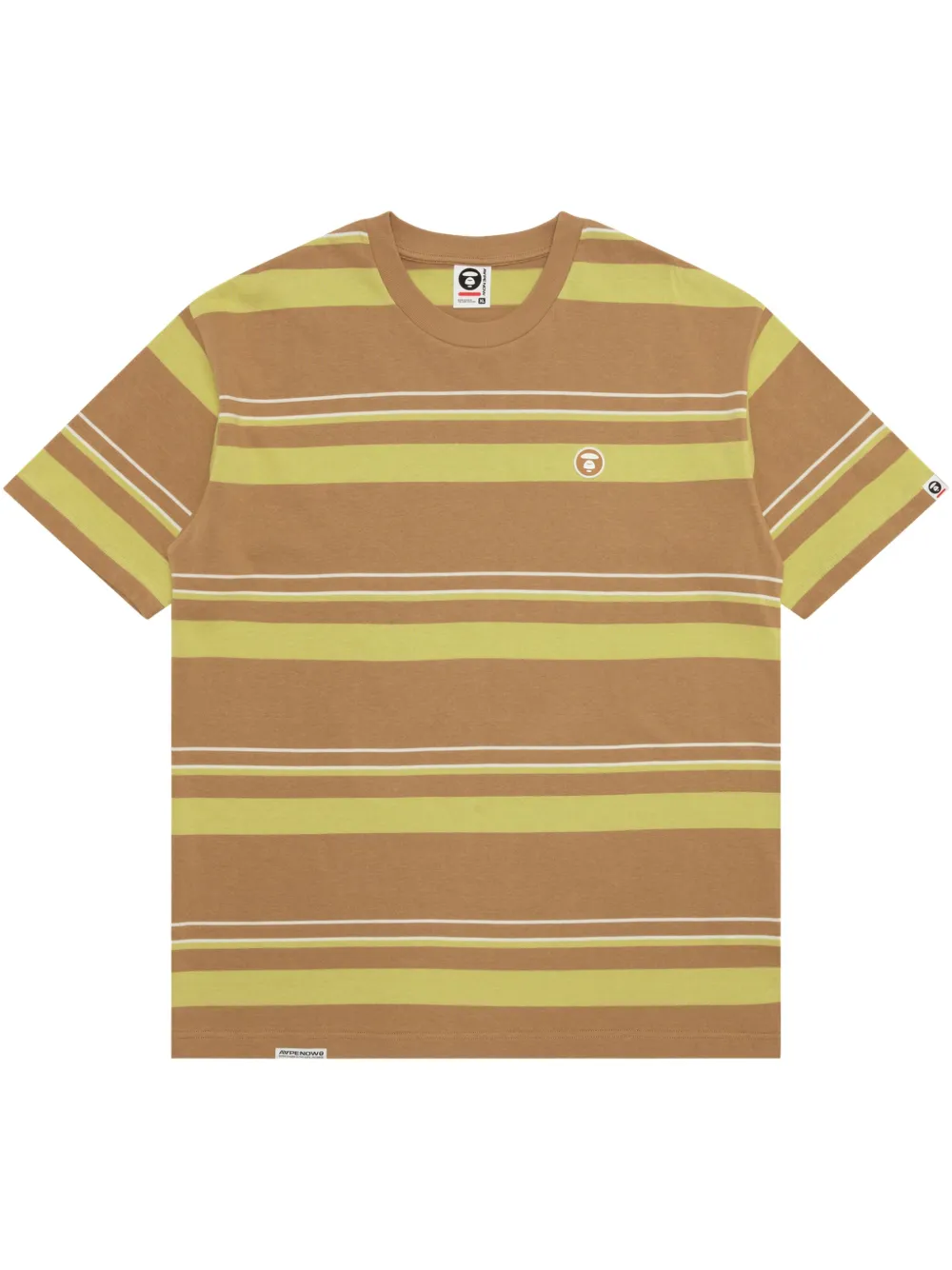 AAPE BY *A BATHING APE® playera con motivo de rayas | neutro | Image 1