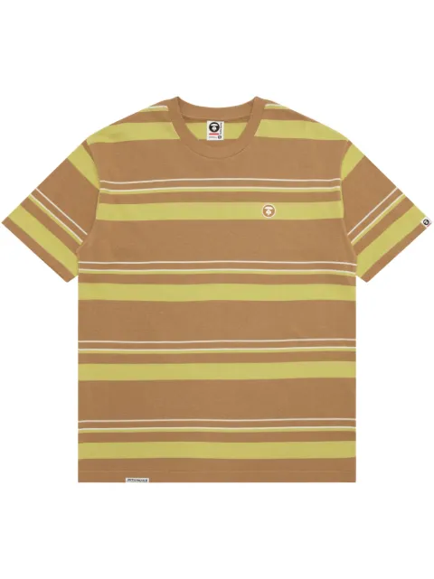 AAPE BY *A BATHING APE® striped T-shirt