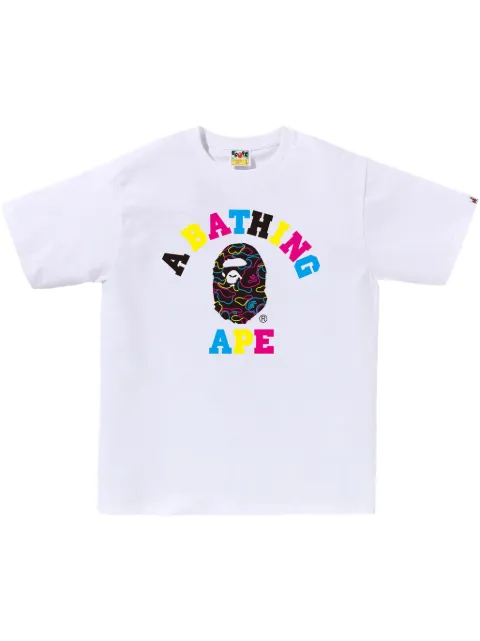 A BATHING APE® logo-print T-shirt