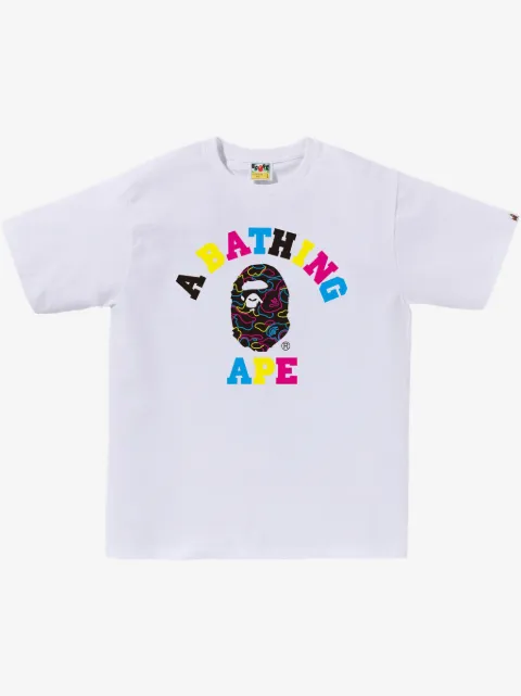 A BATHING APE® logo-print T-shirt