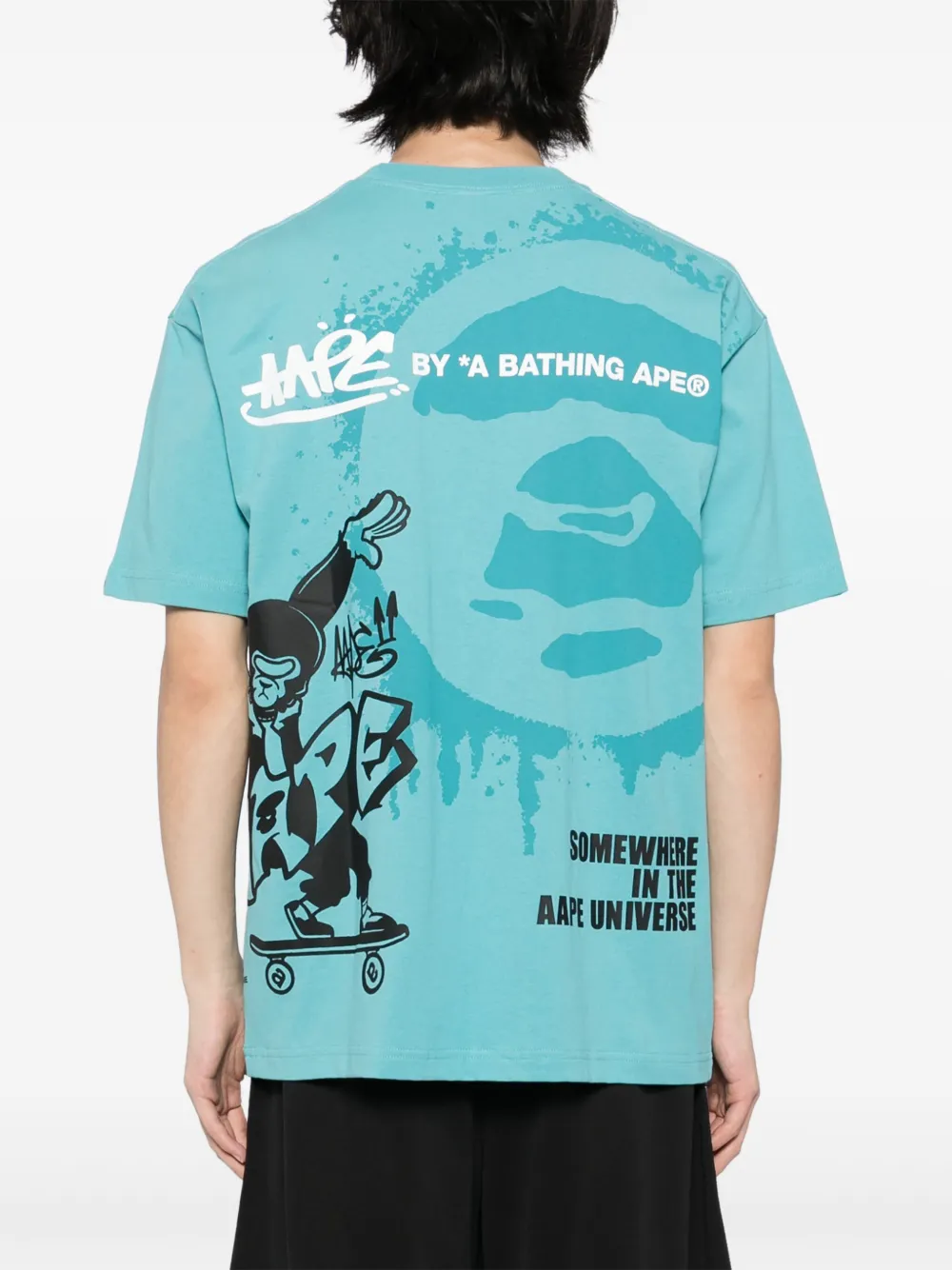 AAPE BY *A BATHING APE® T-shirt con stampa grafica | T-shirt e canotte | Image 3
