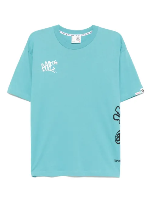 T-shirt à imprimé graphique - AAPE BY *A BATHING APE® - Modalova