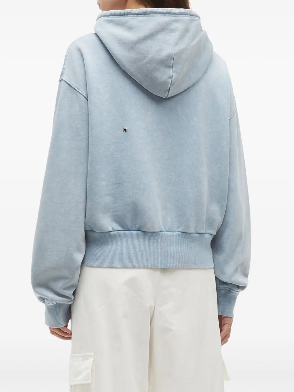 tout a coup Hoodie met rits Blauw