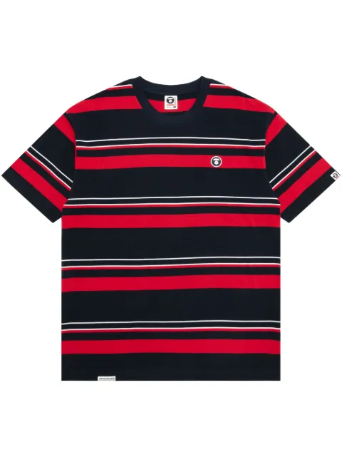 AAPE BY *A BATHING APE® striped T-shirt