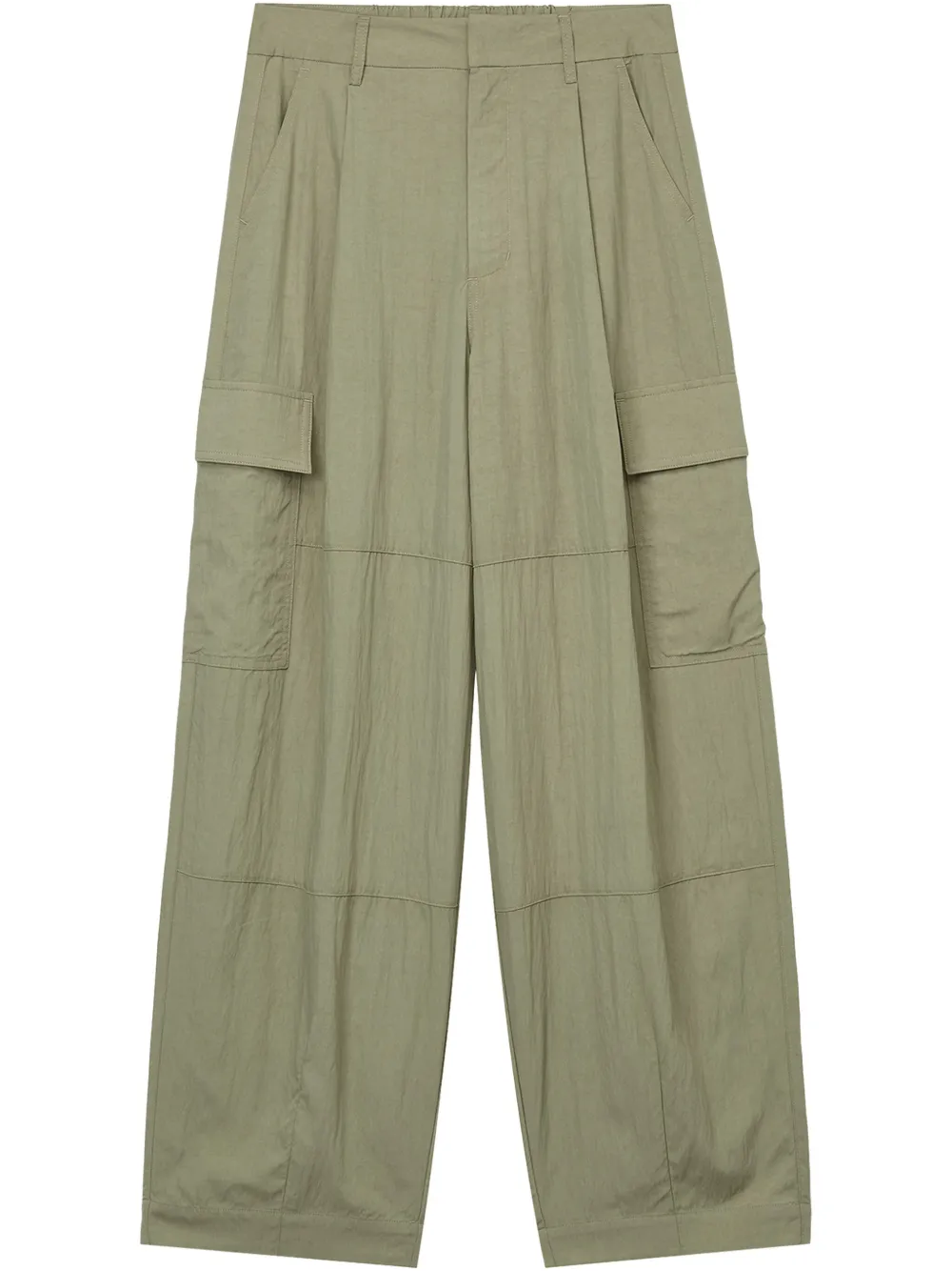 cargo-pocket trousers