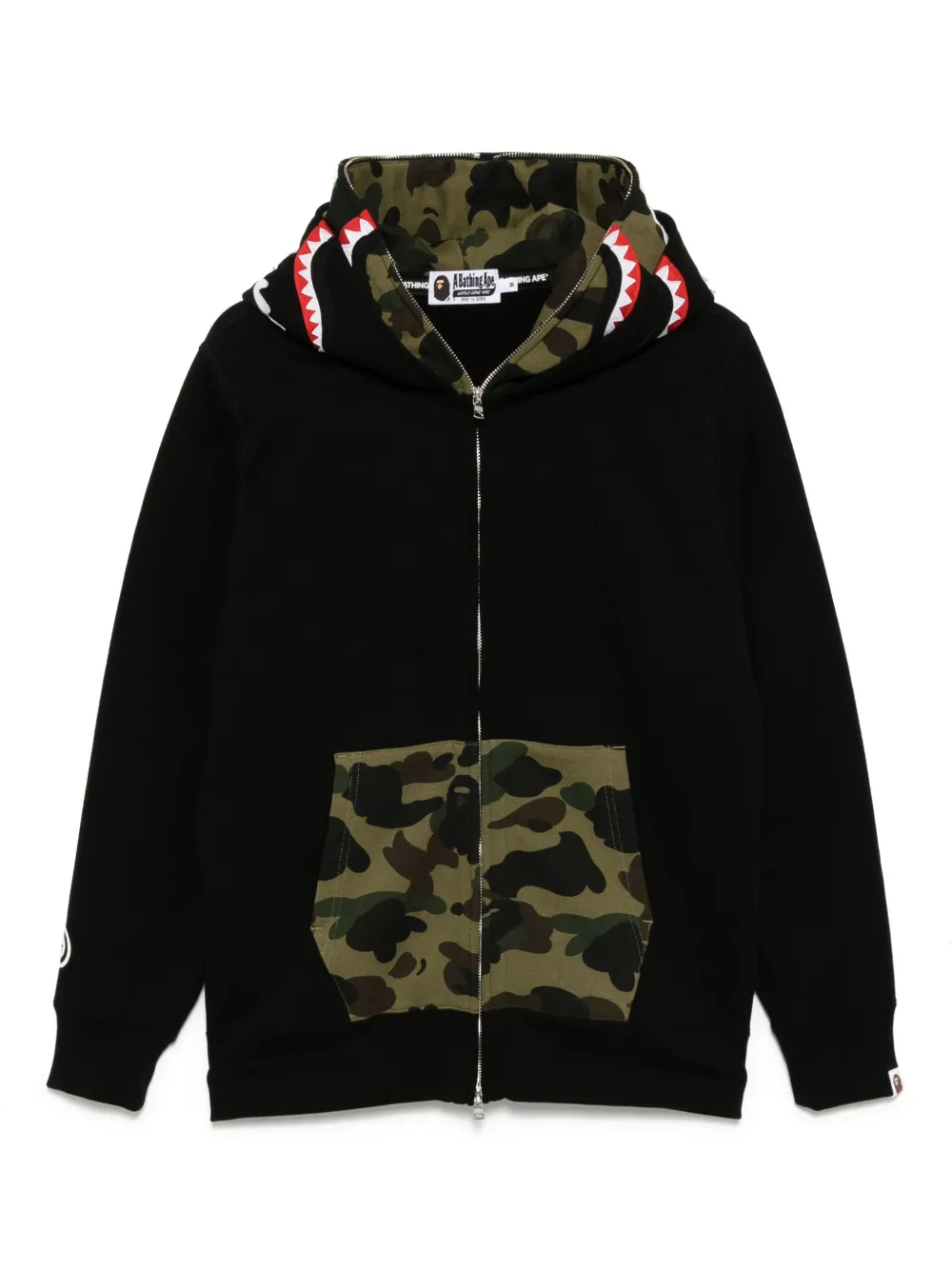A BATHING APE® hoodie Shark | negro | Image 1