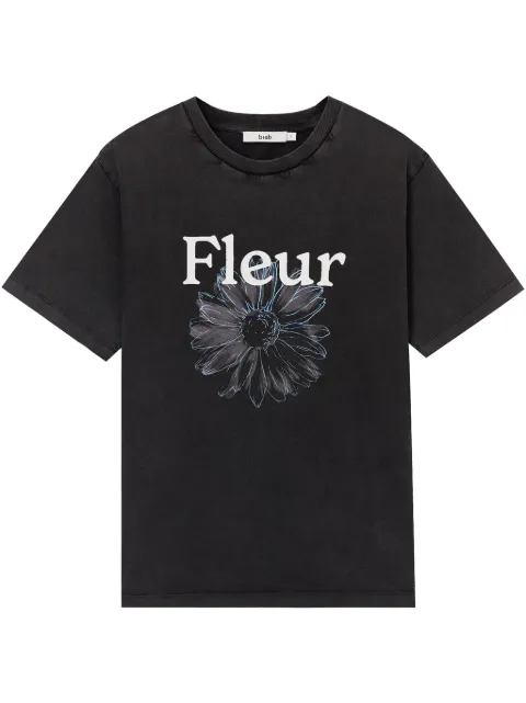 b+ab graphic print t-shirt 