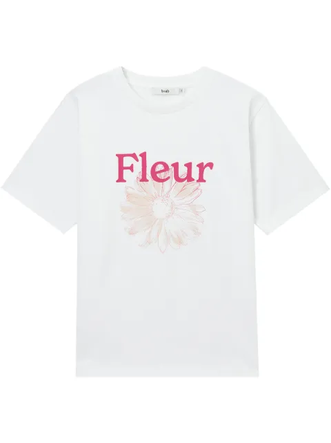 b+ab playera con logo estampado