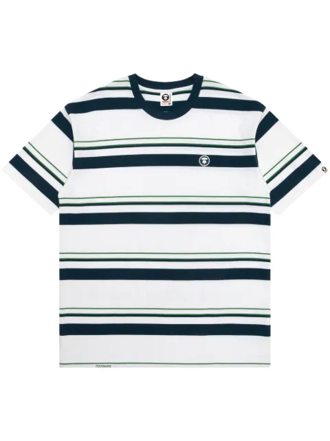 AAPE BY *A BATHING APE® playera con motivo de rayas