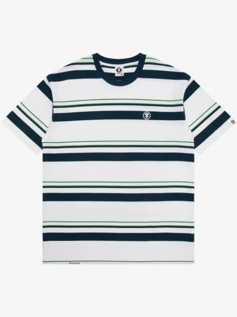 AAPE BY *A BATHING APE® striped T-shirt