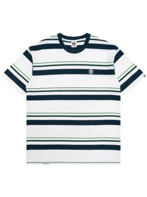 T-shirt à rayures - AAPE BY *A BATHING APE® - Modalova