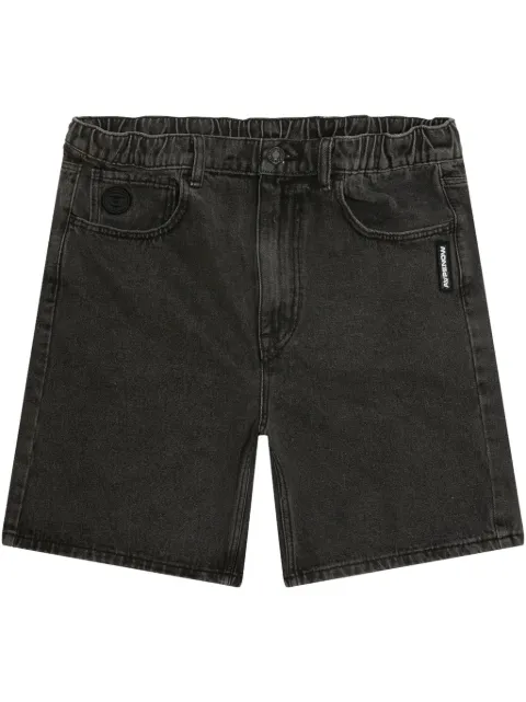 AAPE BY *A BATHING APE® logo-patch shorts