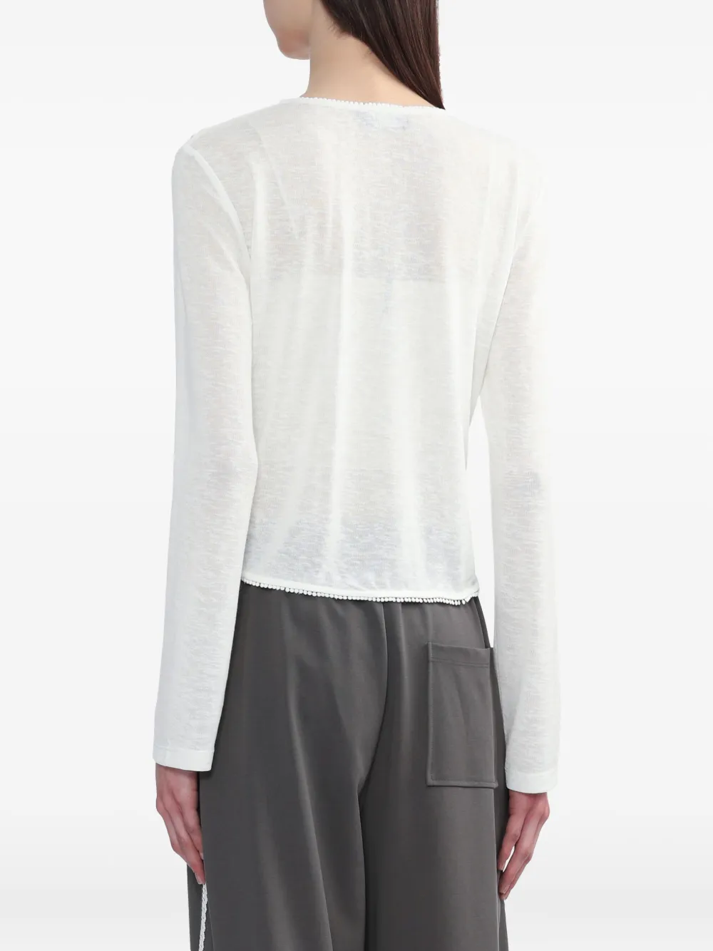 tout a coup Katoenen blouse Beige