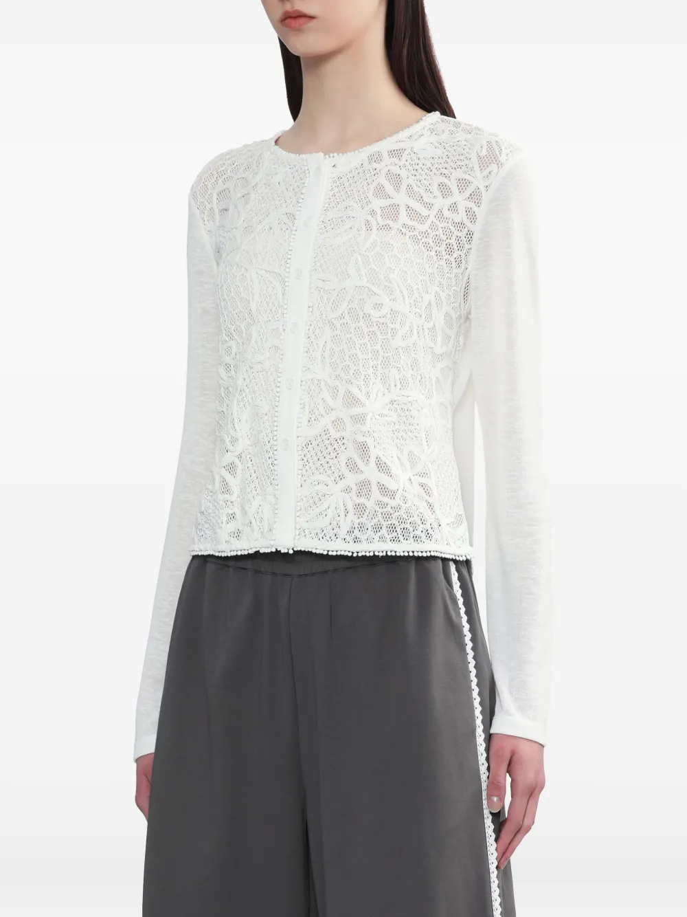 tout a coup Katoenen blouse Beige