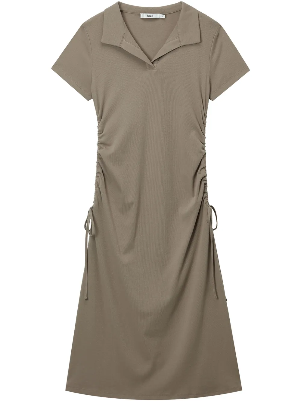 drawstring detailing dress