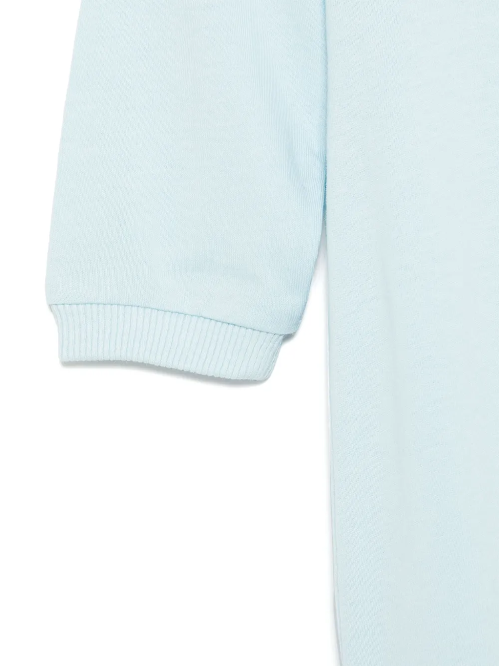 Moschino Kids Pyjama met logoprint Blauw