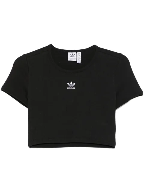 adidas ribbed crop top