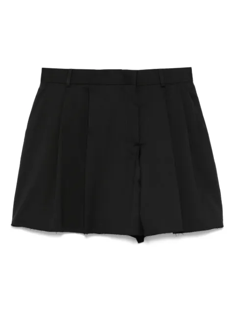 Moschino virgin-wool shorts