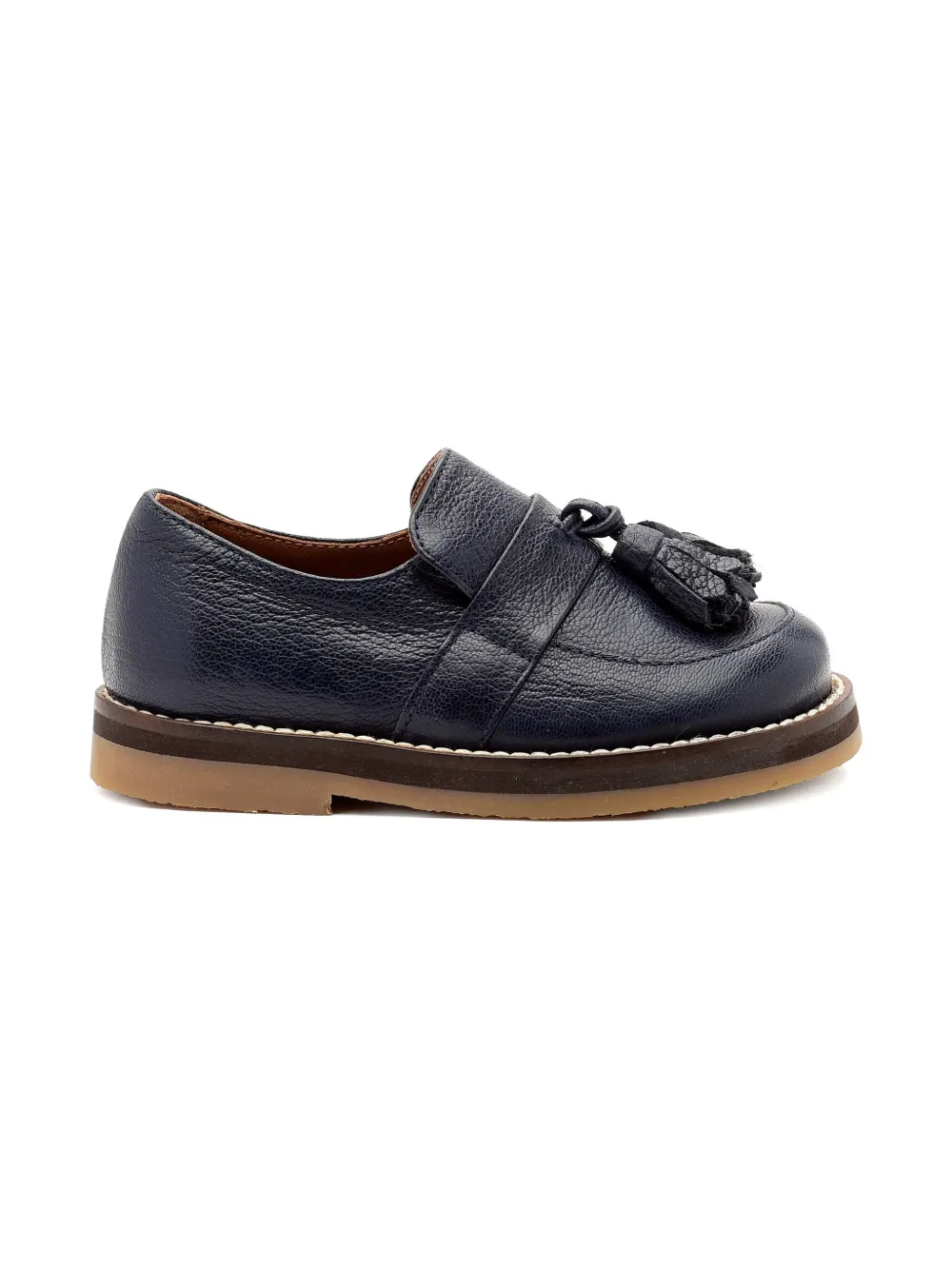 Pèpè Elleen tassel-detail leather loafers - Blauw