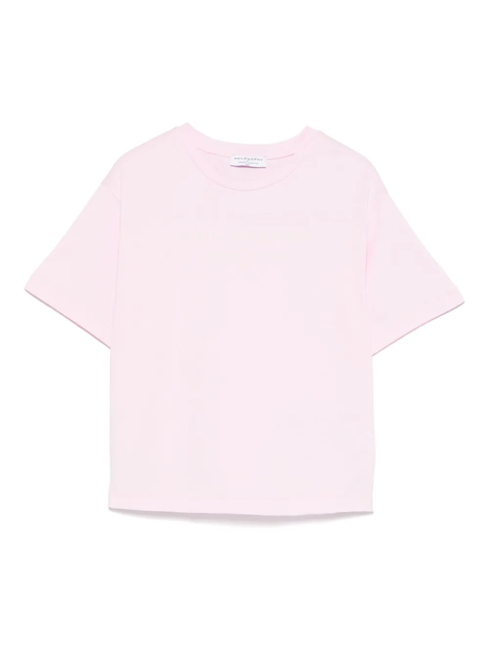 Philosophy Di Lorenzo Serafini Kids ロゴ Tシャツ - ピンク Philosophy Di Lorenzo Serafini Kids ロゴ Tシャツ - ピンク