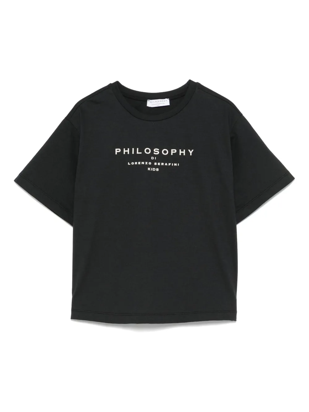 Philosophy Di Lorenzo Serafini Kids ロゴ Tシャツ - ブラック Philosophy Di Lorenzo Serafini Kids ロゴ Tシャツ - ブラック