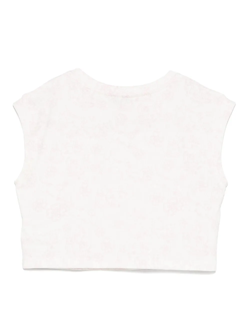 Philosophy Di Lorenzo Serafini Kids Tanktop met kattenprint Wit