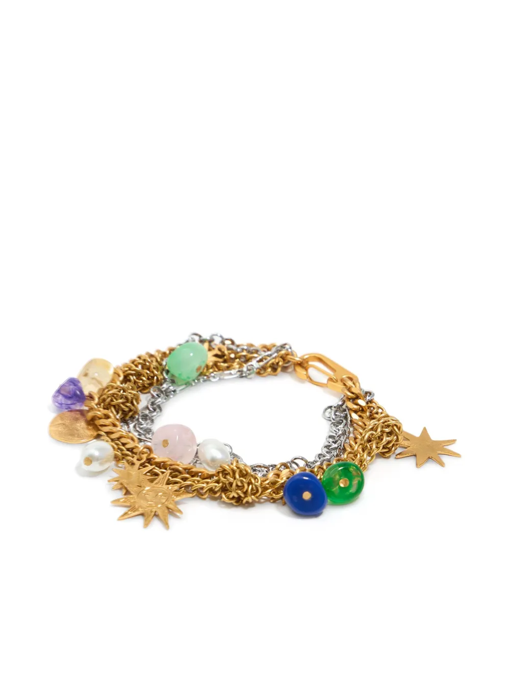 Bimba y Lola マルチストランド ブレスレット - ゴールドトーン Bimba y Lola マルチストランド ブレスレット - ゴールドトーン