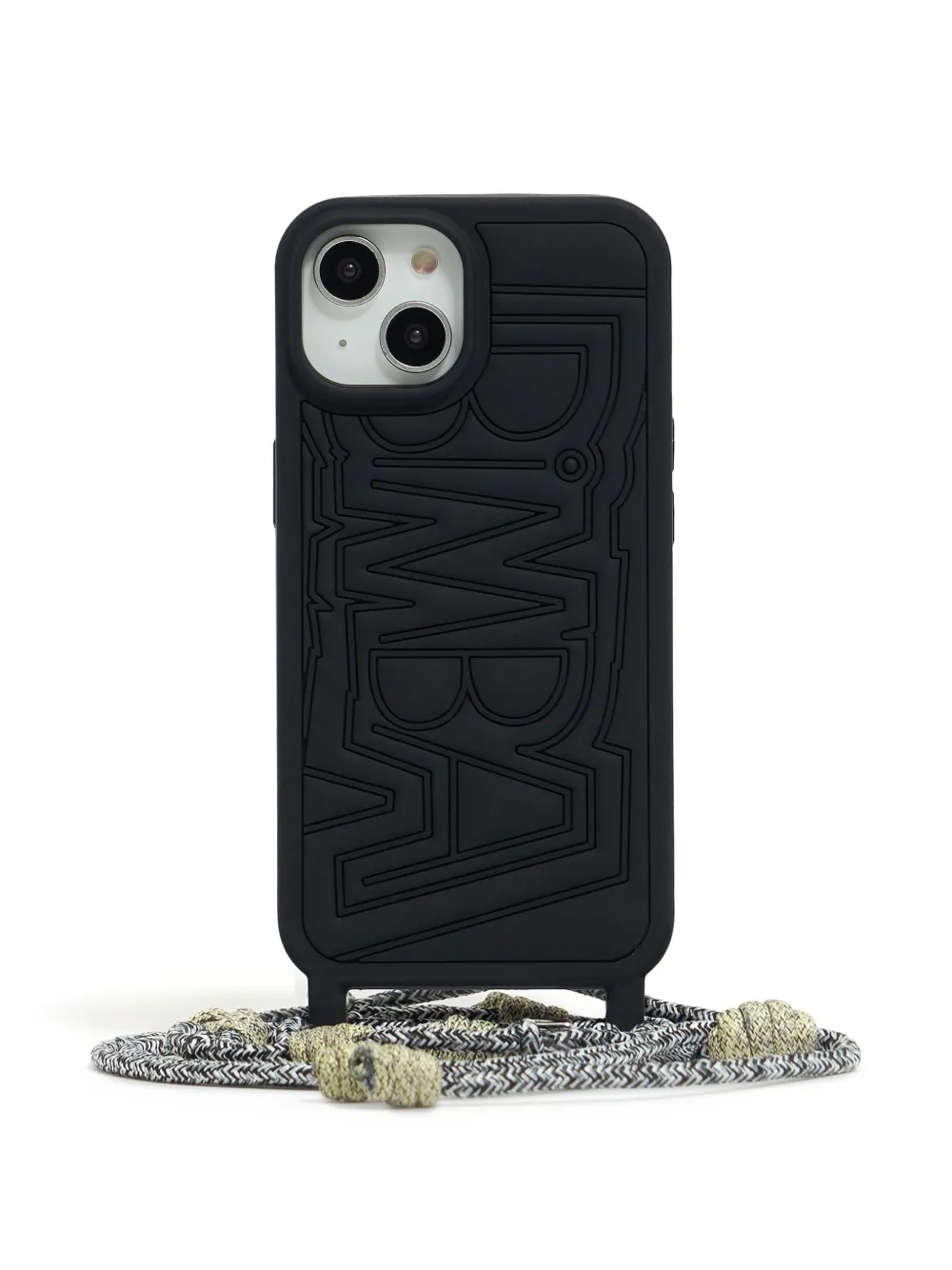 Bimba y Lola ロゴエンボス iPhone 13 ケース - ブラック Bimba y Lola ロゴエンボス iPhone 13 ケース - ブラック
