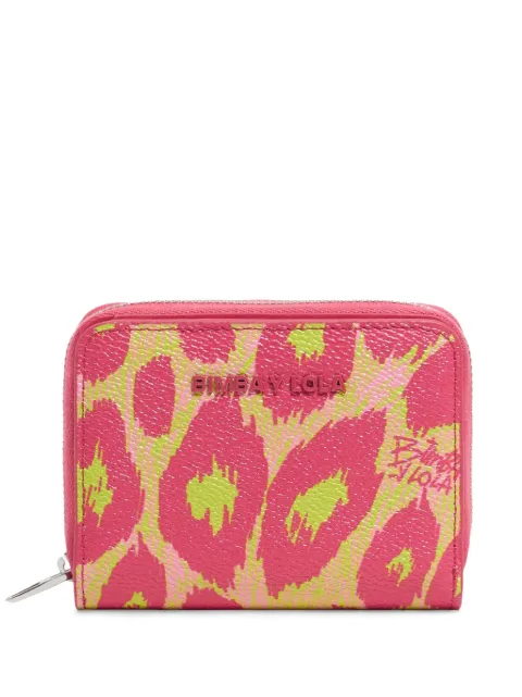 Bimba y Lola cartera con estampado de leopardo