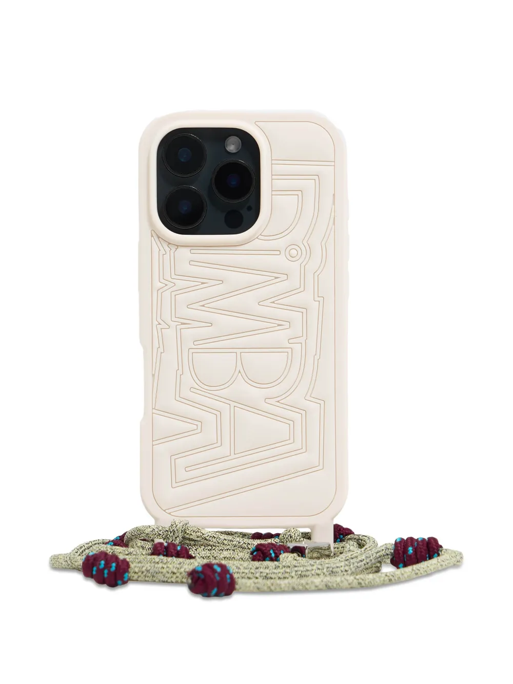 Bimba y Lola ロゴ iPhone 16 Pro ケース - ニュートラル Bimba y Lola ロゴ iPhone 16 Pro ケース - ニュートラル