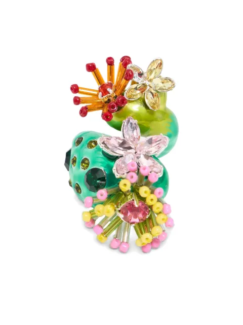 Bimba y Lola anillo con motivo floral