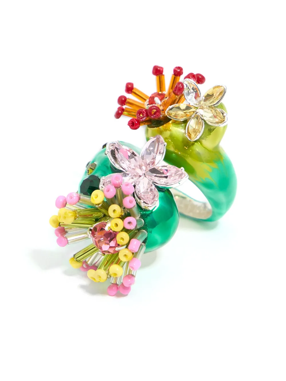 Bimba Y Lola Floral Cluster Ring