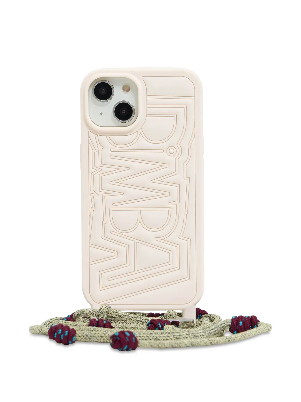 Bimba y Lola Cover per iPhone 14 con logo goffrato - Toni neutri