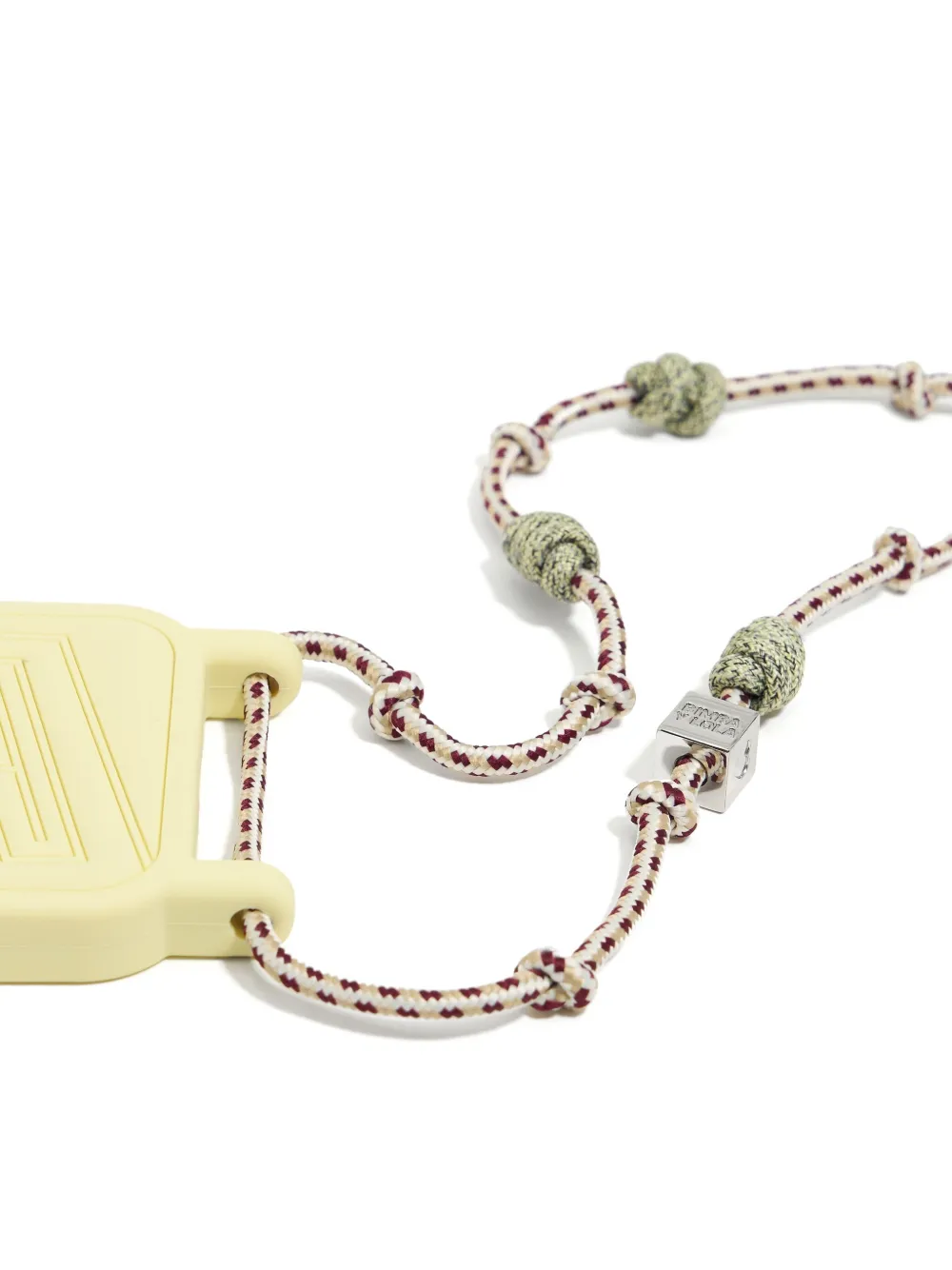 Bimba y Lola Telefoonhoesje met logo-reliëf Geel
