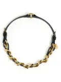 Bimba y Lola chain-embellished necklace - Gold
