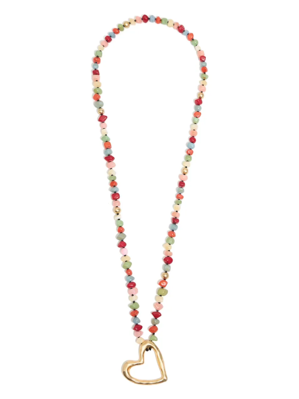 Bimba y Lola ハートペンダント ネックレス - ゴールドトーン Bimba y Lola ハートペンダント ネックレス - ゴールドトーン