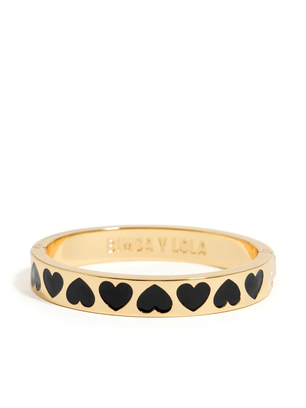 Bimba y Lola ハート ブレスレット - ブラック Bimba y Lola ハート ブレスレット - ブラック