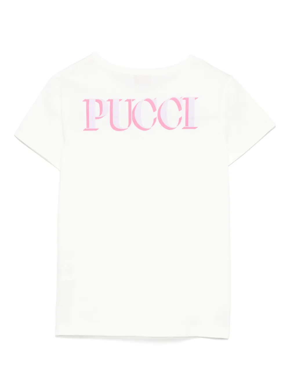 PUCCI Junior logo-print T-shirt | Girls T-Shirts | Image 2