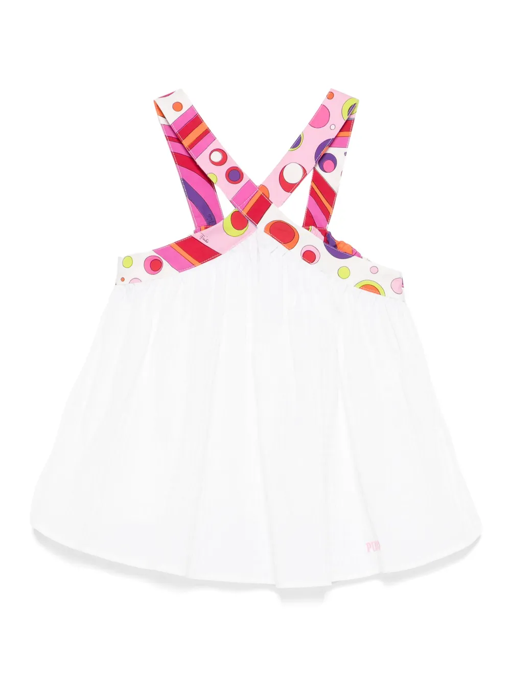 PUCCI Junior Seersucker top Wit