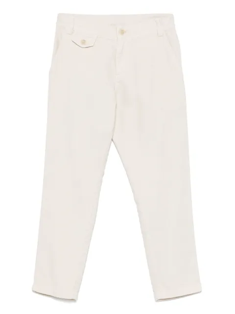 Eleventy Kids textured-finish trousers
